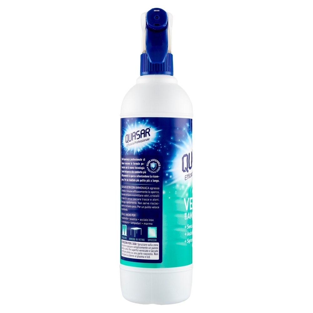 Quasar Vetri con Ammoniaca 580 ml